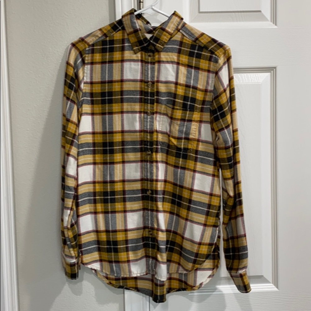 AE Boyfriend Fit Women’s Flannel Shirt